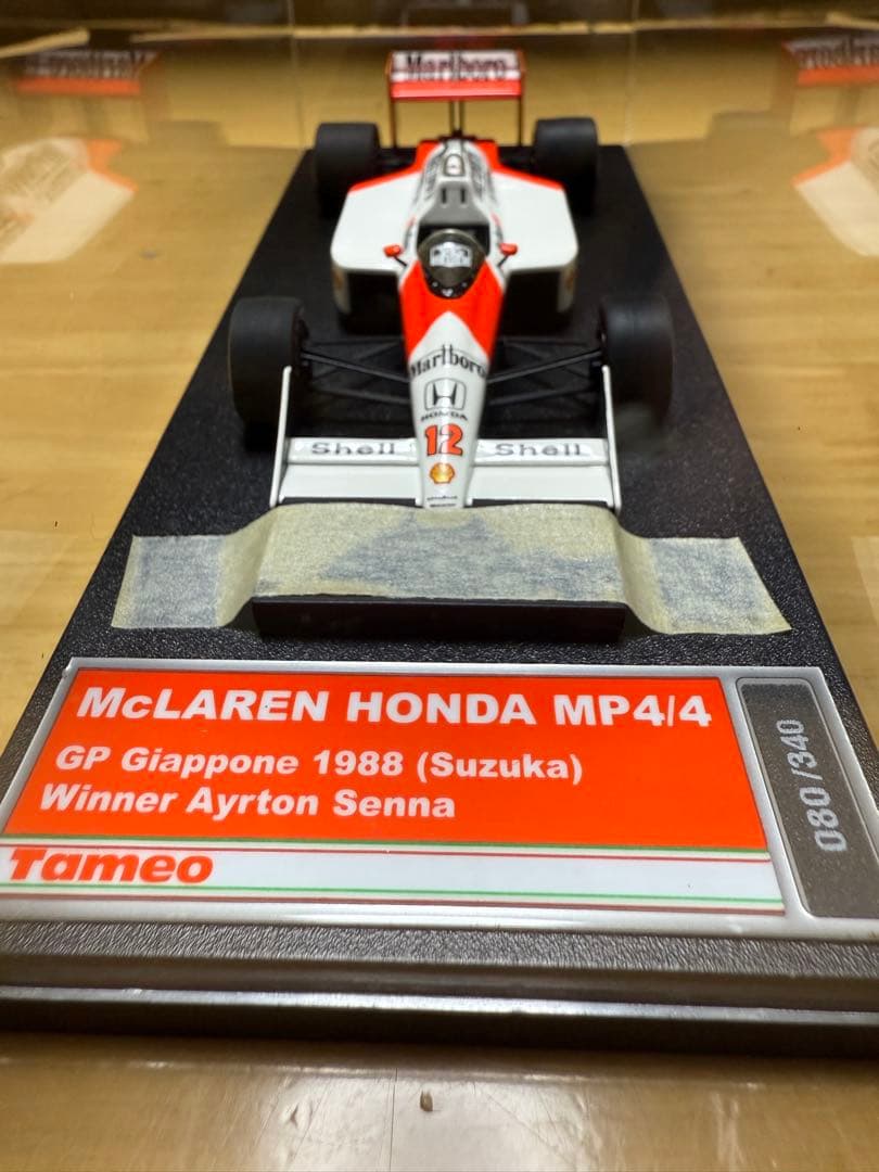 1/43タメオ　マクラーレンホンダMP4/4