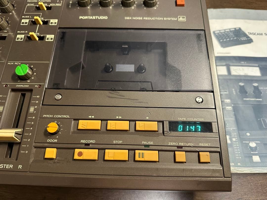 (実働品)TEAC 244 TASCAM ポータスタジオ　カセットMTR