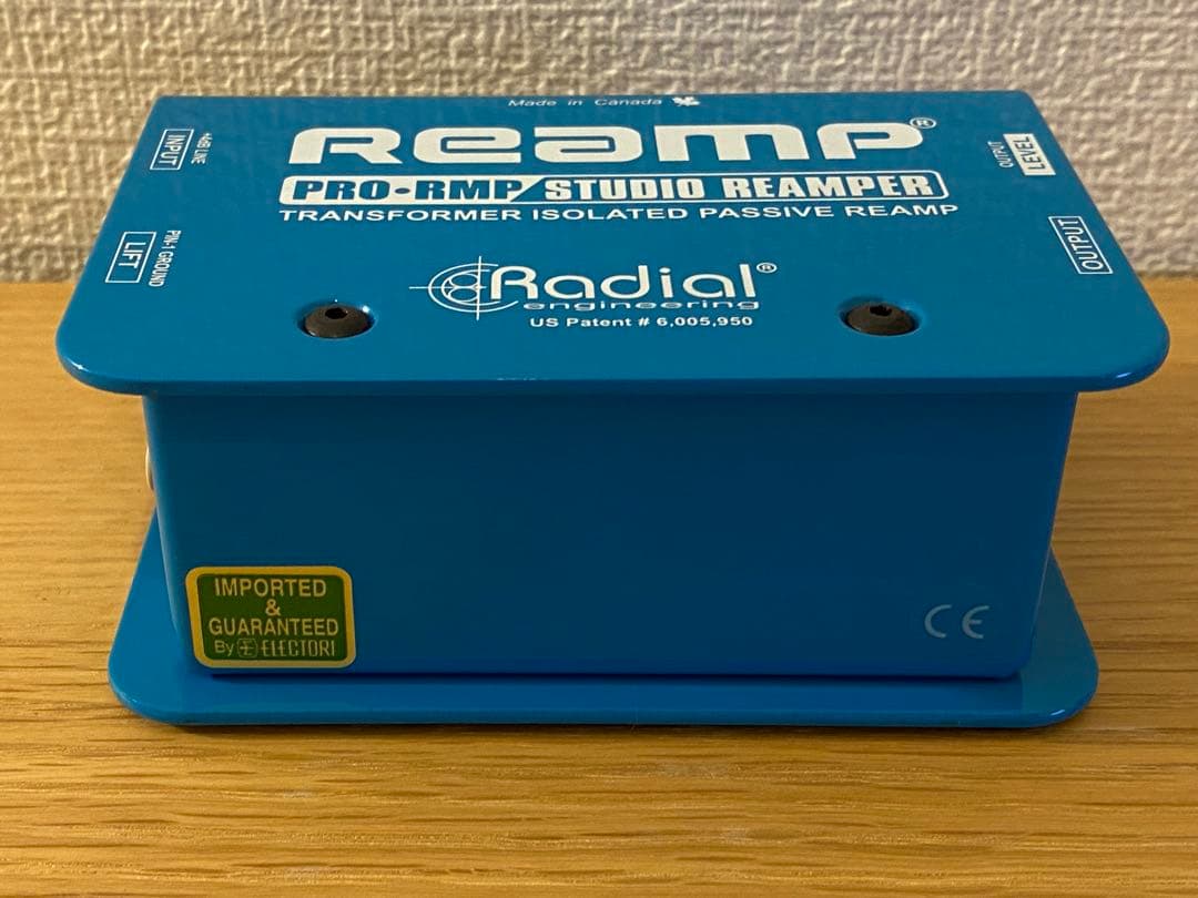 ギター Radial Pro-RMP Studio Reamper