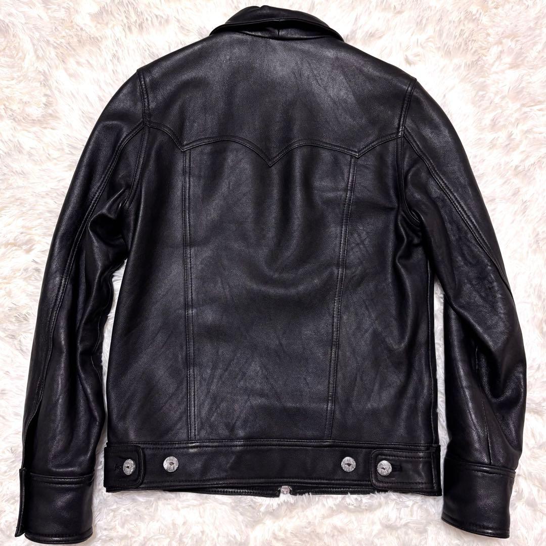 ✨良品✨JACKROSE　シープスキン　 トラッカー ジャケット　シングル