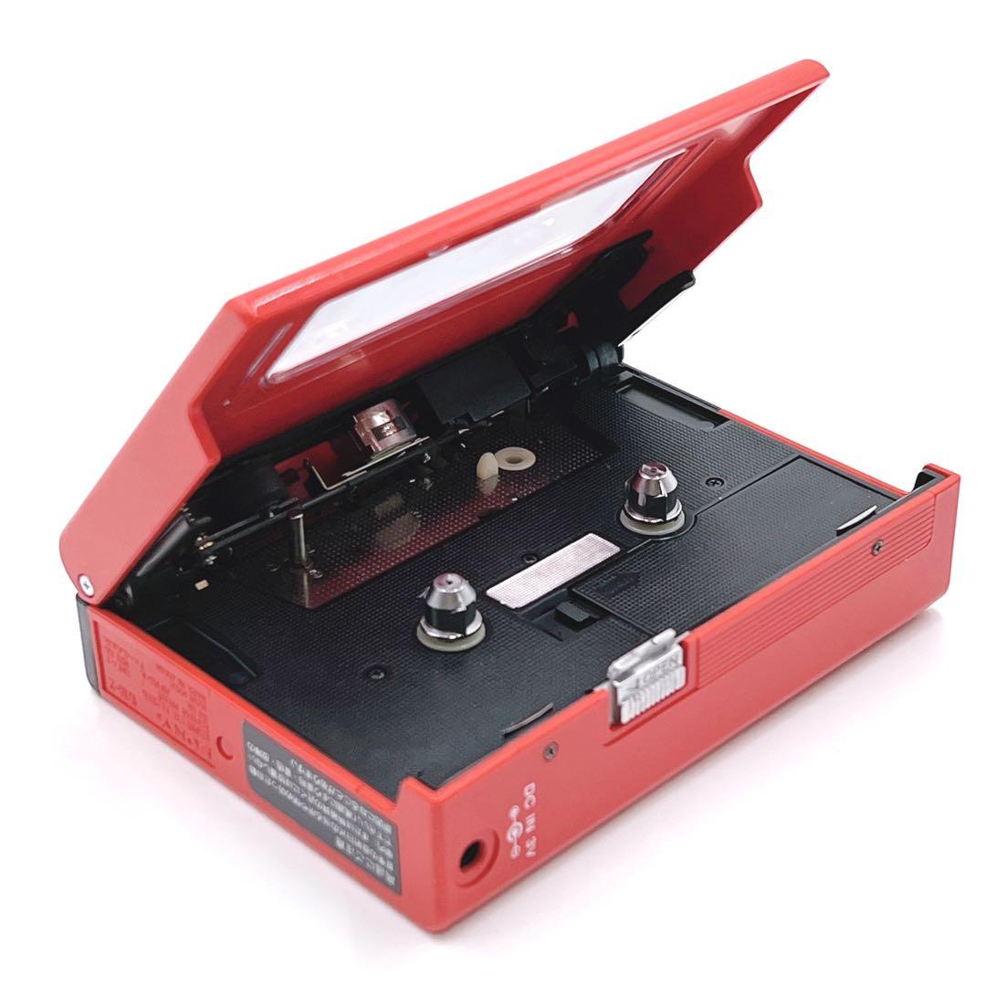 【超美品】 SONY WALKMAN II WM-2 ウォークマン 赤