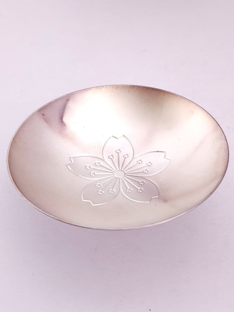 純銀 杯 造幣局製 大蔵大臣 勤続賞 46g ホールマーク シルバー1000