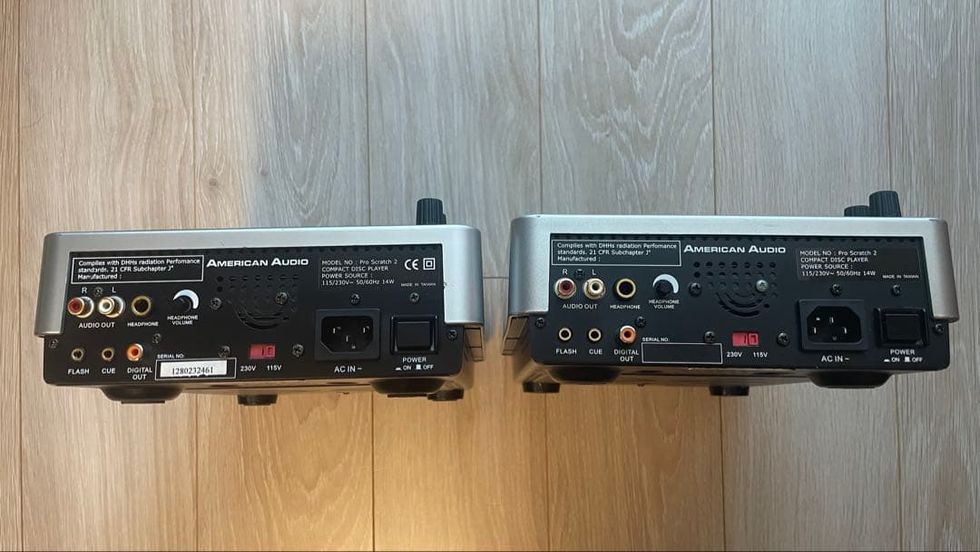 DJ機材 American Audio Pro Scratch2 / CDJ