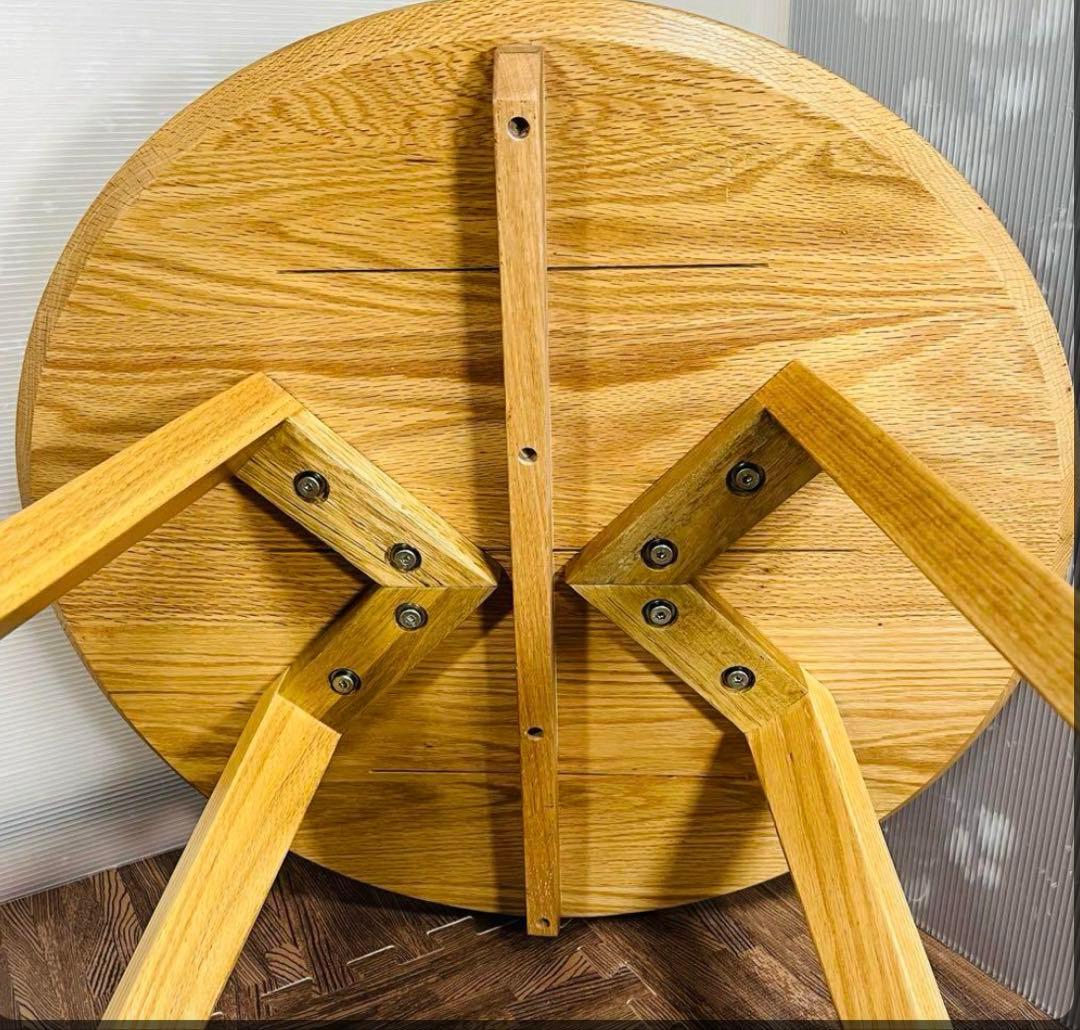 ラウンドテーブル　コーヒーテーブル　おしゃれ　アクタス　丸テーブル　木製