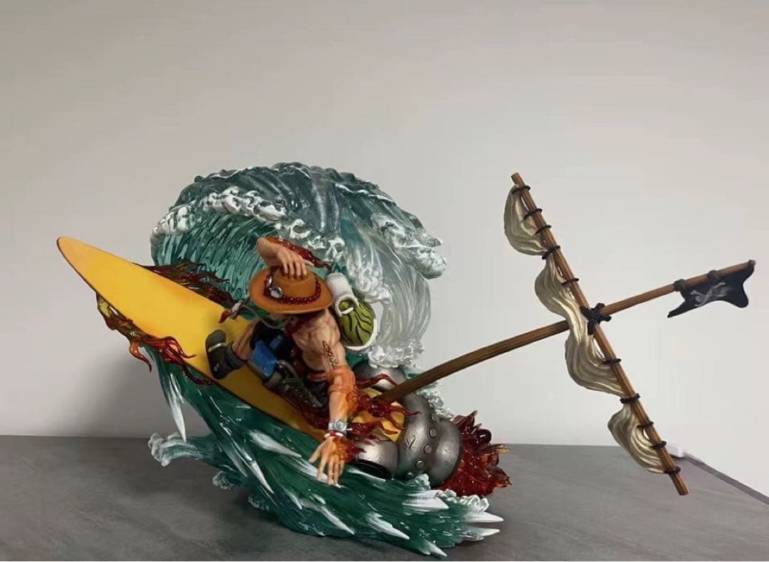 ワンピース エース ガレージキット ガレキ スタチュー③①