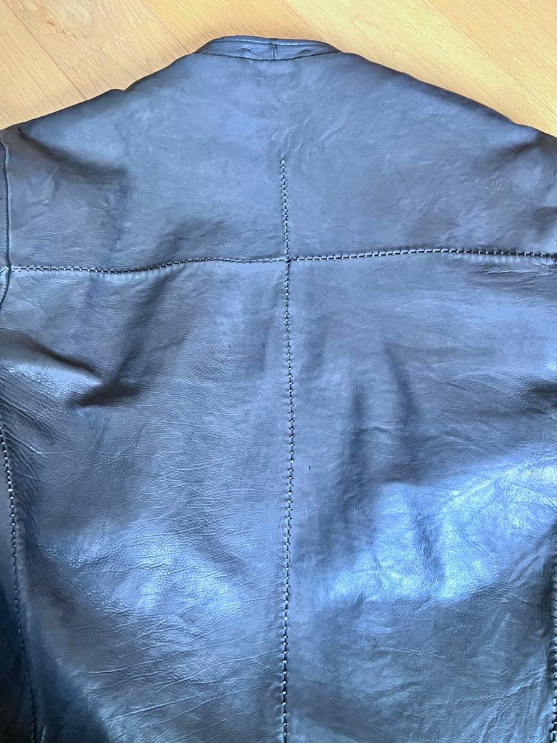 ジャケット・アウター incarnation / CALF LEATHER MOTO 4 / XS