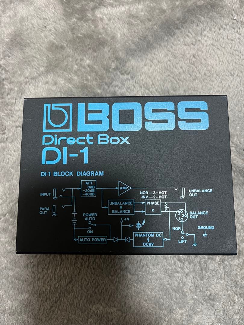 BOSS DI-1 ダイレクトボックス　①