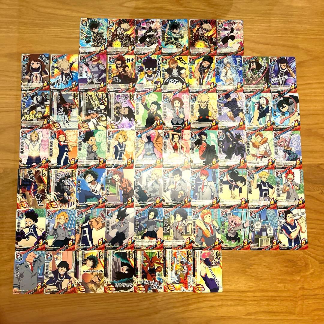 ヒロアカ　タッグ　カードゲーム　第一弾　フルコンプセット　サイン