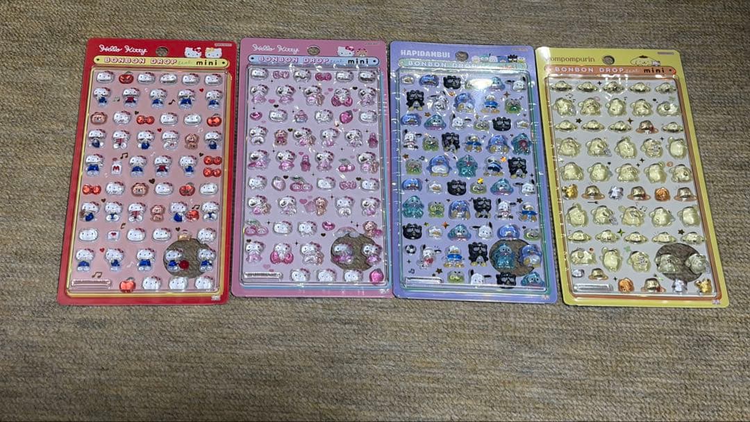 【値下げ】ボンボンドロップminiシール　8種セット