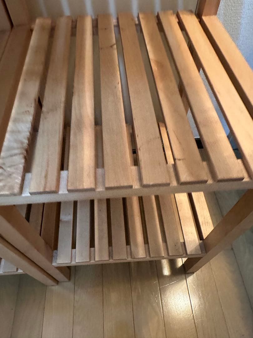 廃盤　早い者勝ち２個セット IKEA MOLGER モルゲル シェルフユニット