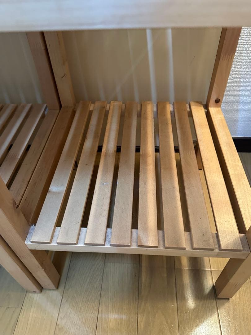 廃盤　早い者勝ち２個セット IKEA MOLGER モルゲル シェルフユニット