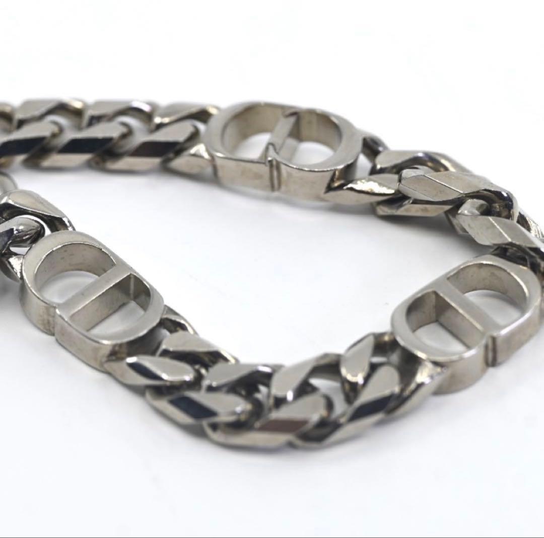 【美品】現行　ディオール　CD アイコン　チェーンリンク　ブレスレット