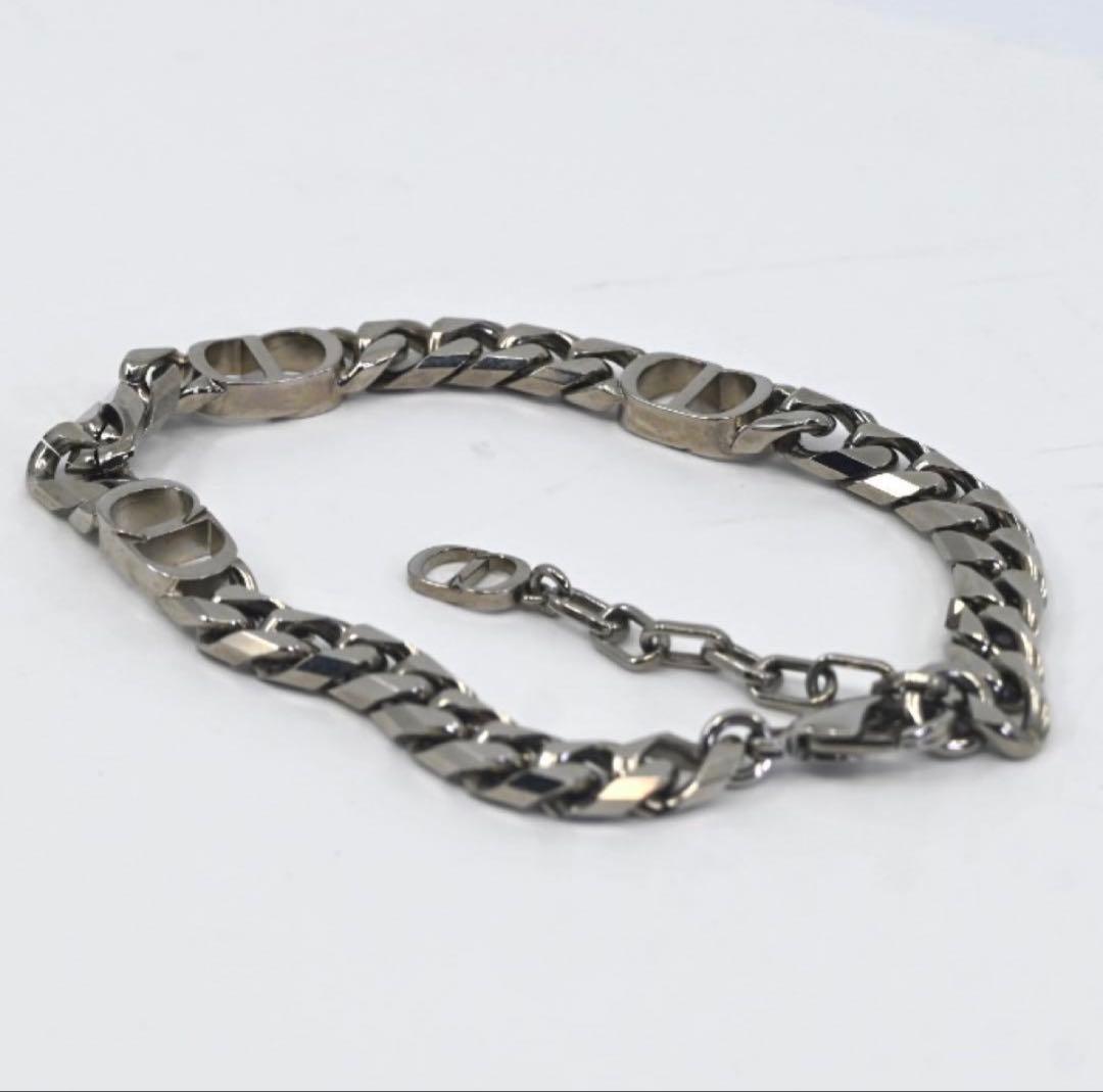 【美品】現行　ディオール　CD アイコン　チェーンリンク　ブレスレット