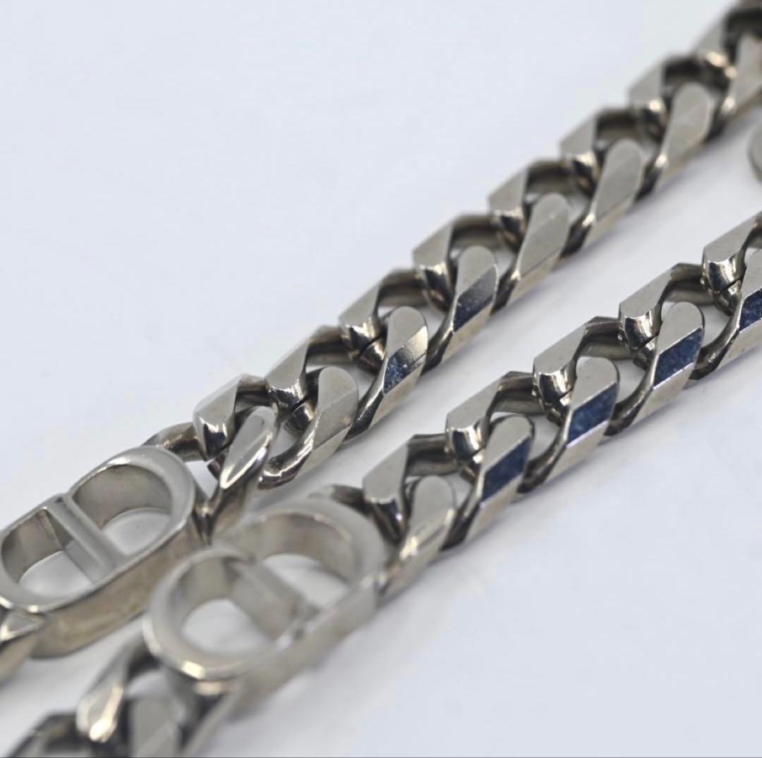 【美品】現行　ディオール　CD アイコン　チェーンリンク　ブレスレット