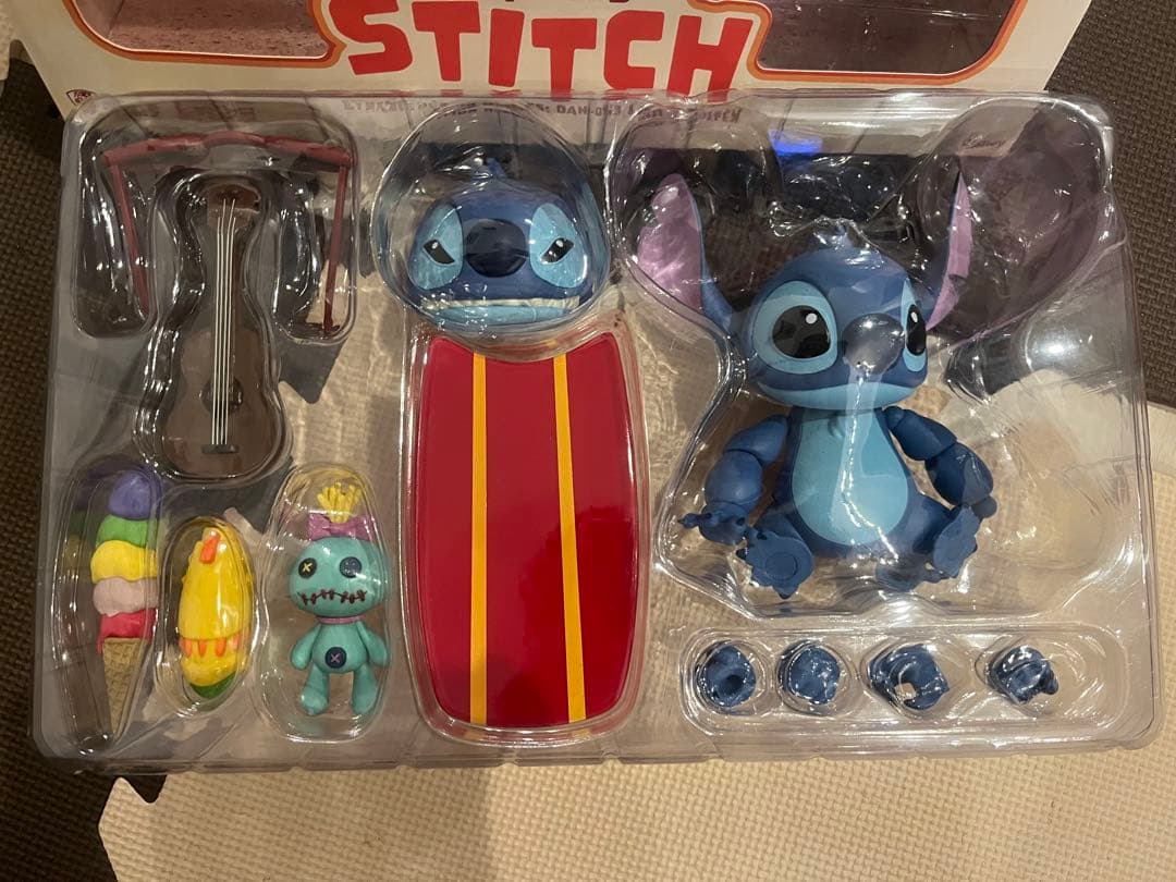 リロ・アンド・スティッチフィギュアセットきせかえスティッチ DAM-053