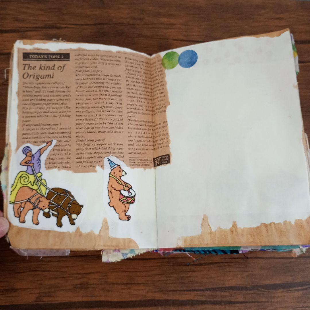 コラージュノート☆雑記帳☆17