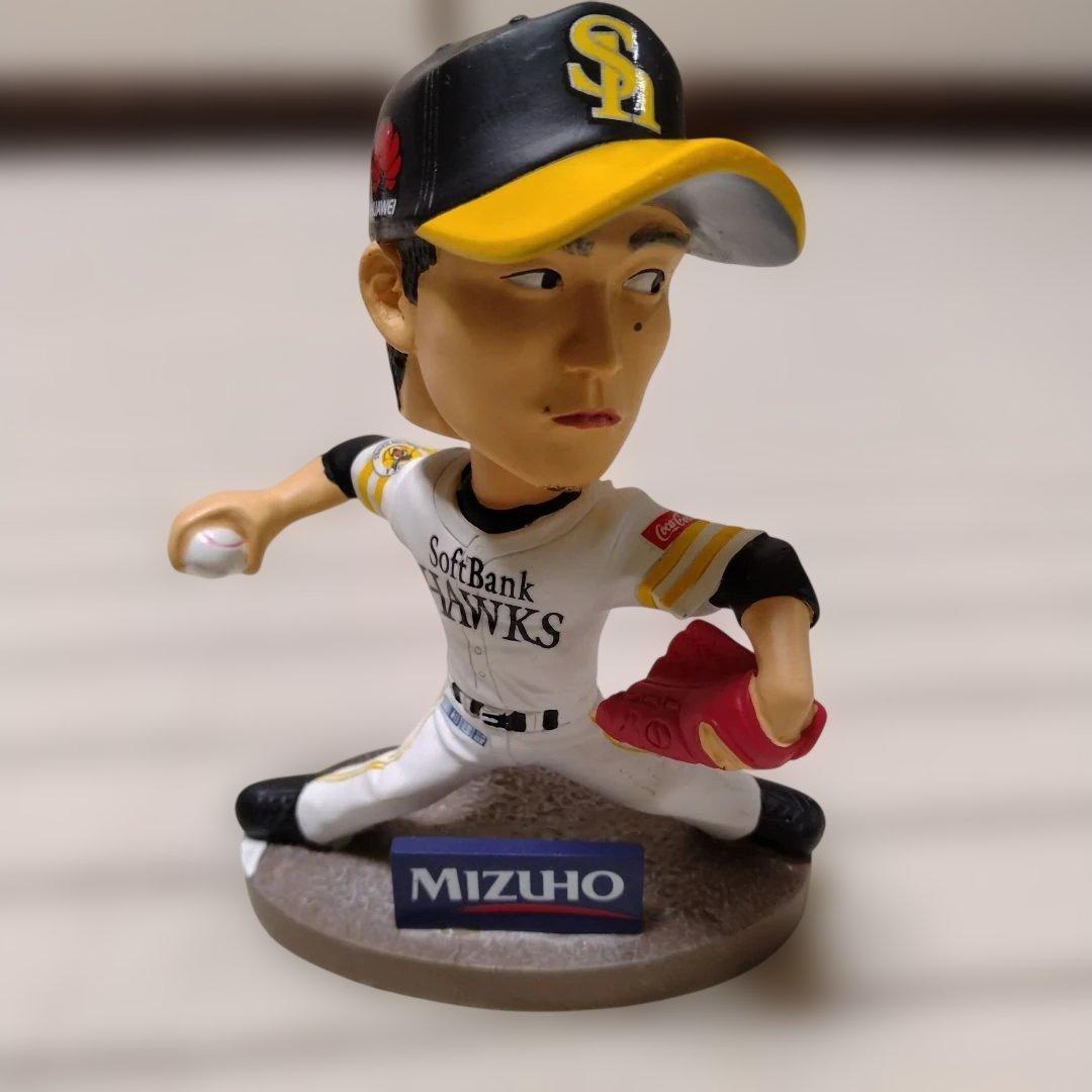 ボブルヘッドコレクションソフトバンクホ-クス4体セット2018チャンピオンリング