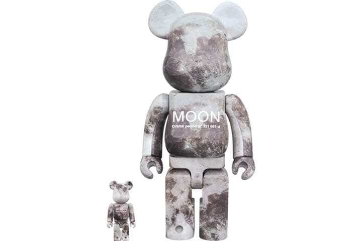 【未開封】BE@RBRICK ベアブリック　MOON 100％＆400％