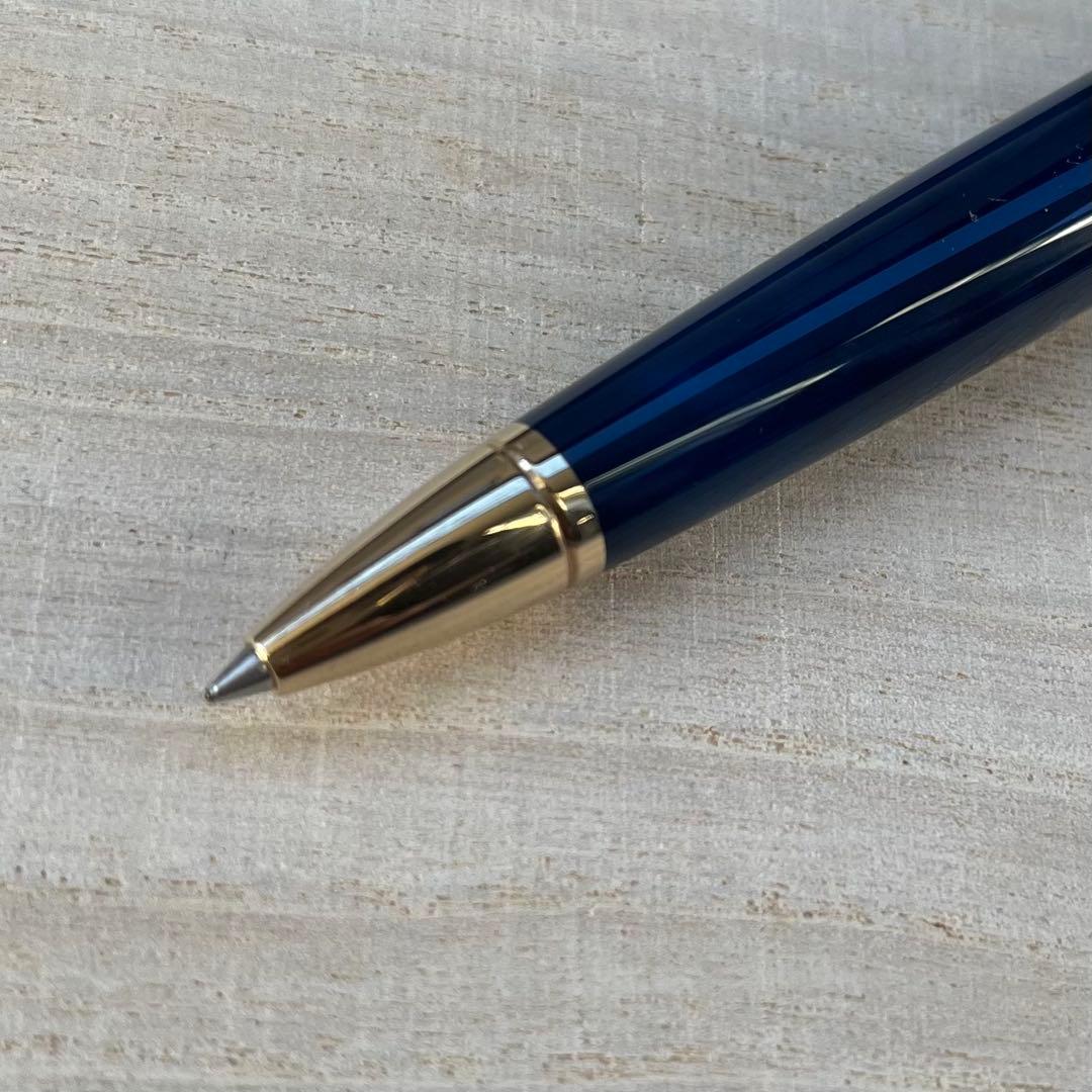 デュポン ラインD アトリエ ブルーナチュラルラッカー ボールペン