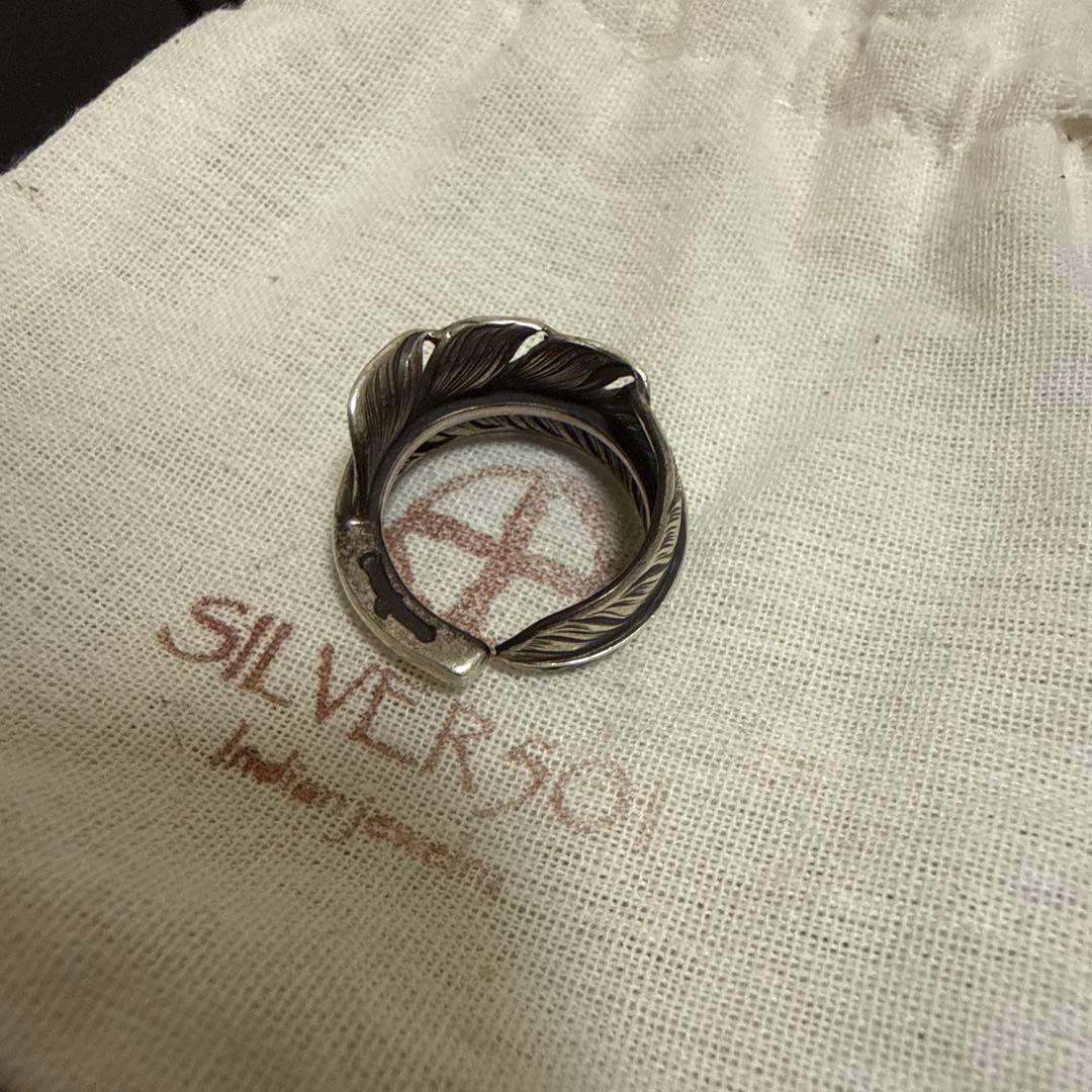 インディアンジュエリーSILVER501 フェザーリング