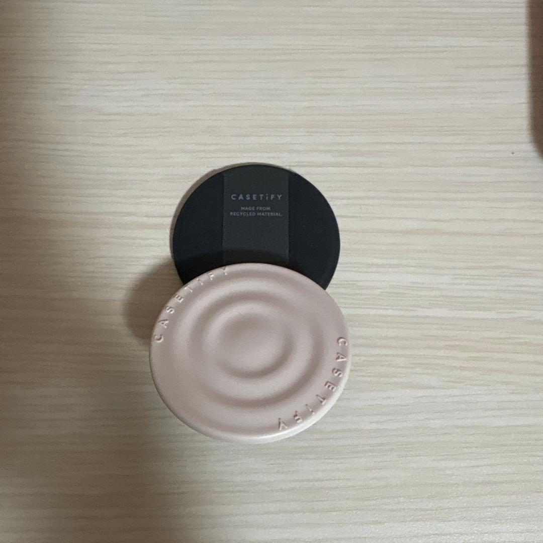 今日だけ値下げ CASETiFY iPhoneケース クリーム色