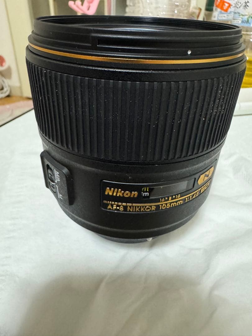 美品Nikon AF-S NIKKOR 105mm 1:1.4E ED
