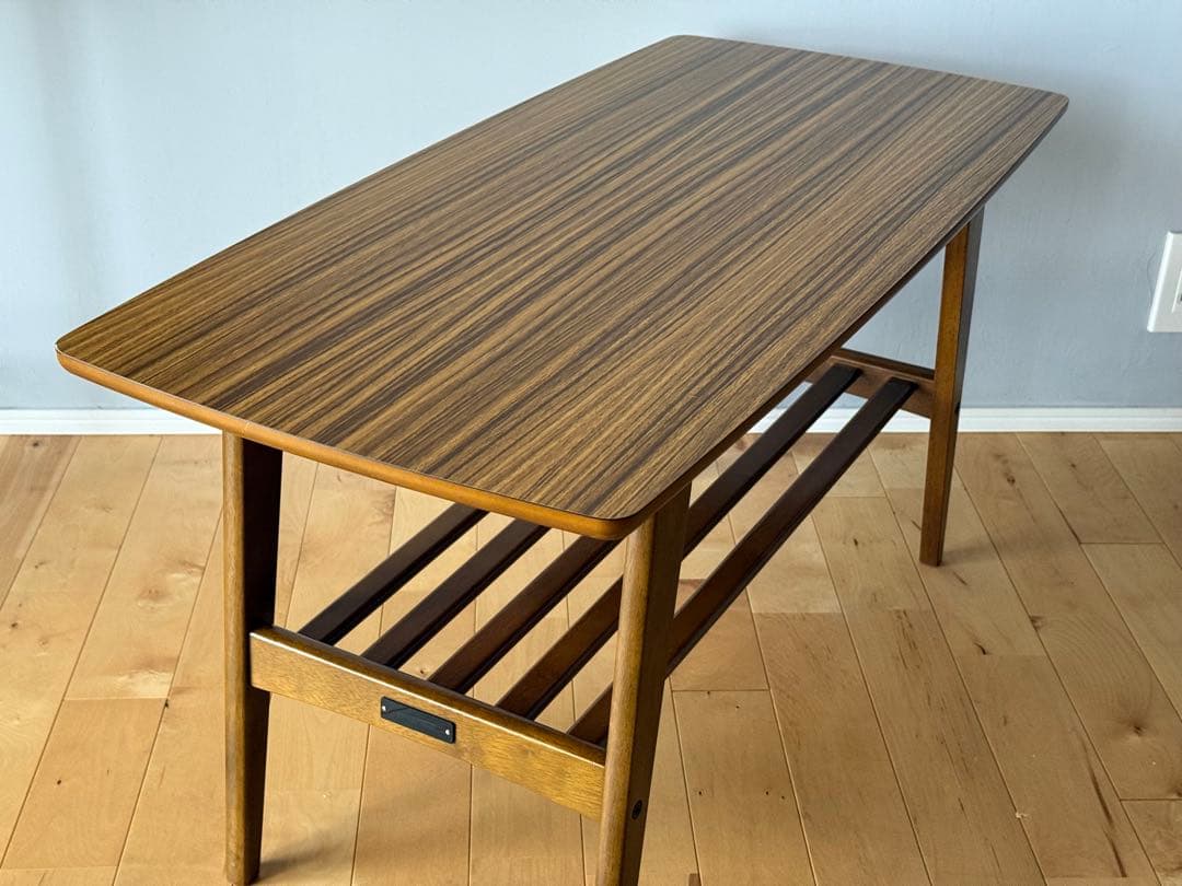 カリモク60 リビングテーブル S ウォールナット　中古品