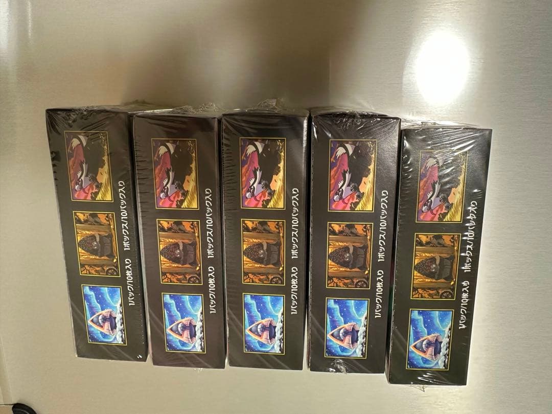 メガドリームex シュリンク付き 5box セット ポケカ