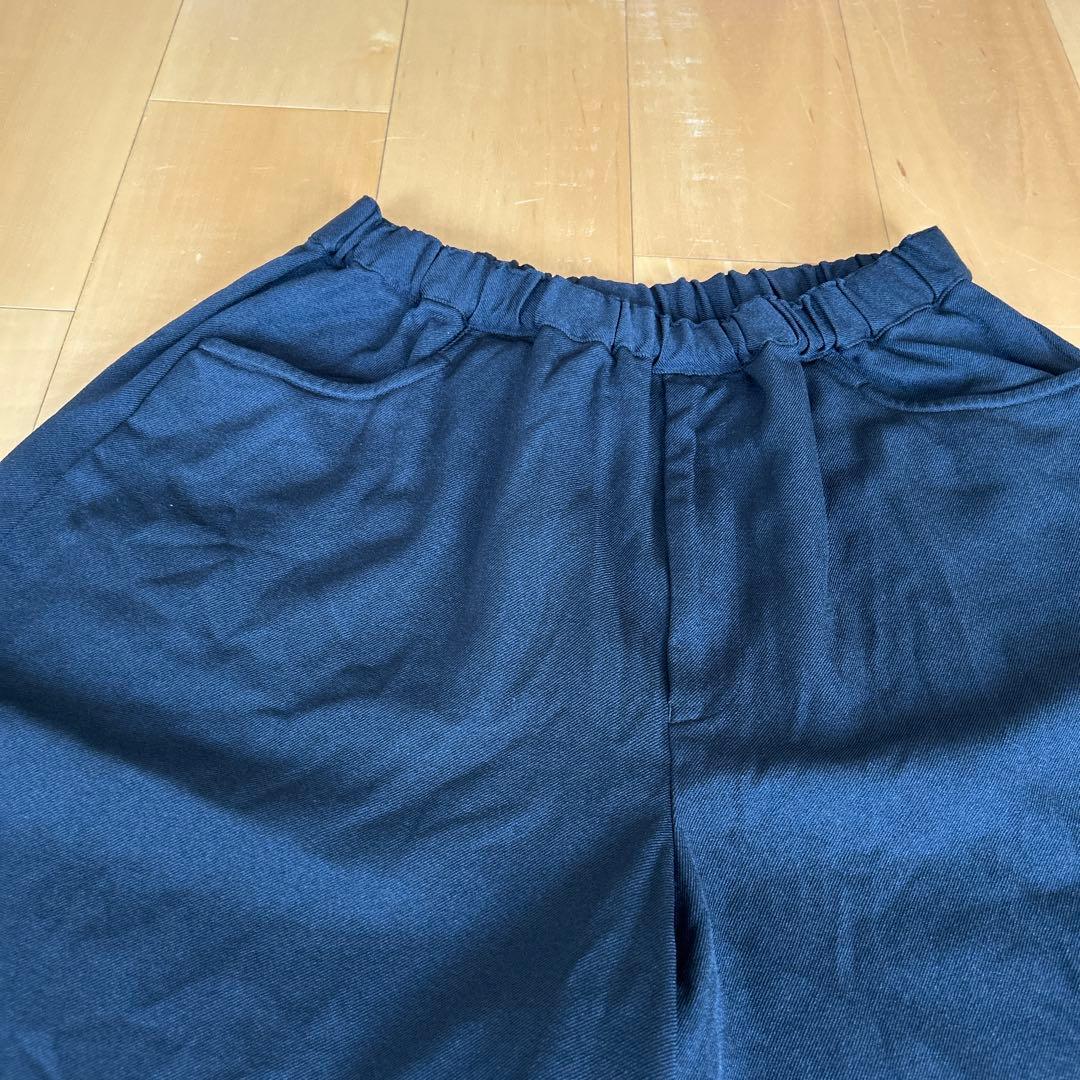 ブラックコムデギャルソン　ポリ縮　サルエルパンツ　ブラック　サイズM