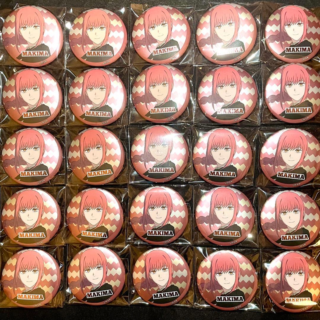 チェンソーマン カフェ cafe マットホログラム缶バッジ マキマ 25個