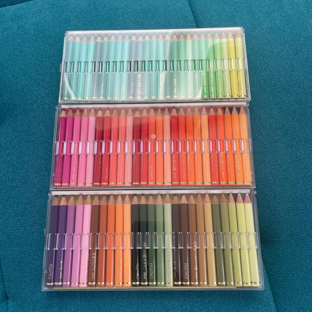 フェリシモ　カラーミュージアム　色鉛筆525本ミニサイズ　付録付き未使用