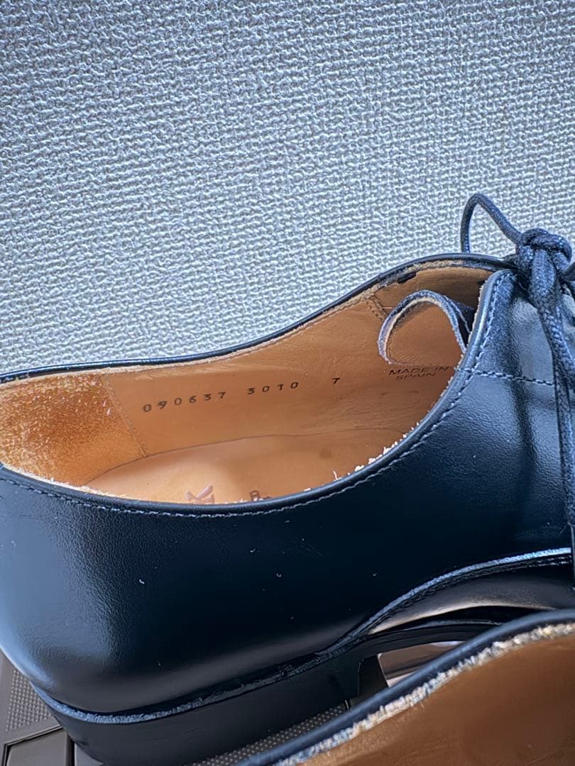 使用数回程度 berwick1707 ストレートチップ ブラック UK7