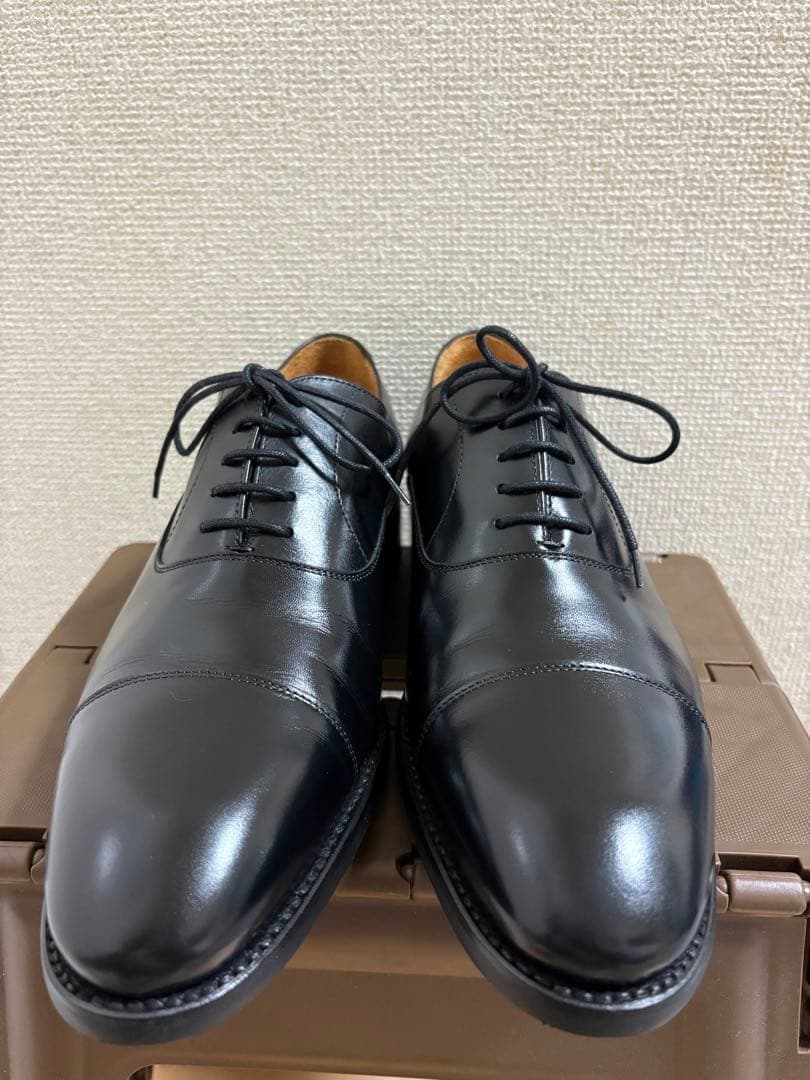 使用数回程度 berwick1707 ストレートチップ ブラック UK7