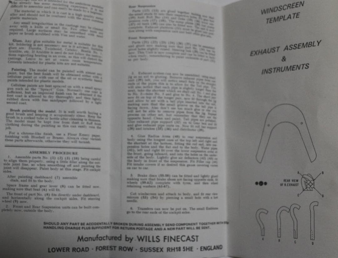 希少ウィールズ・ファインキャスト製メタル組立キット　ブラバムＢＴ２４　１／２４