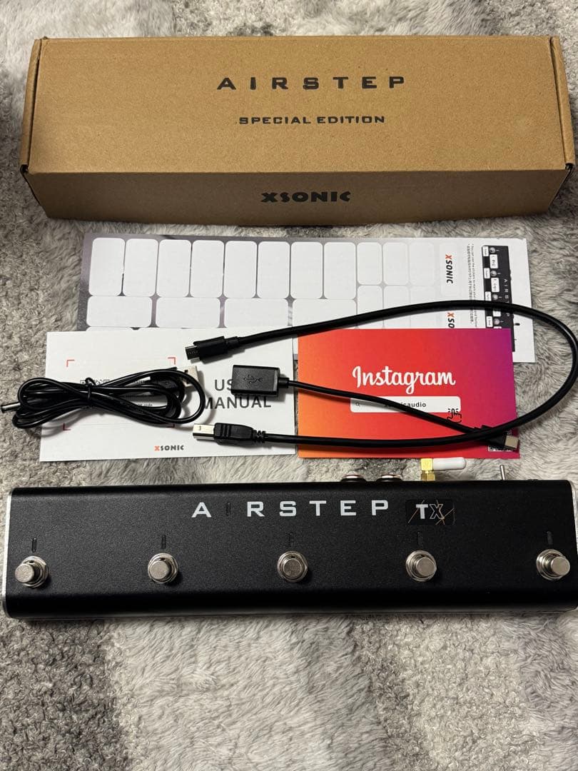 ギター XSONIC AIRSTEP TX EDITION TONEX PEDAL