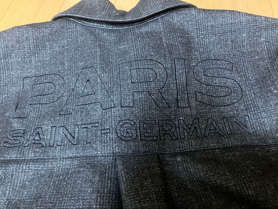 メンズ　L ジャケット　ブルゾン　サンジェルマン　サッカー　ジャンパー