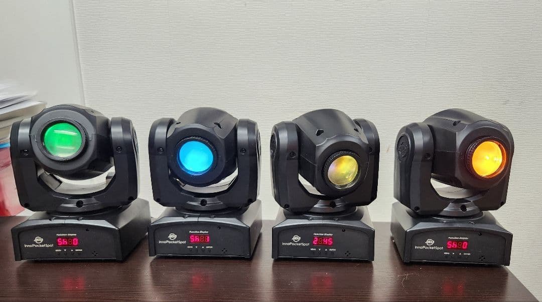 ムービングライト ADJ イノポケットスポット中古 4台セット