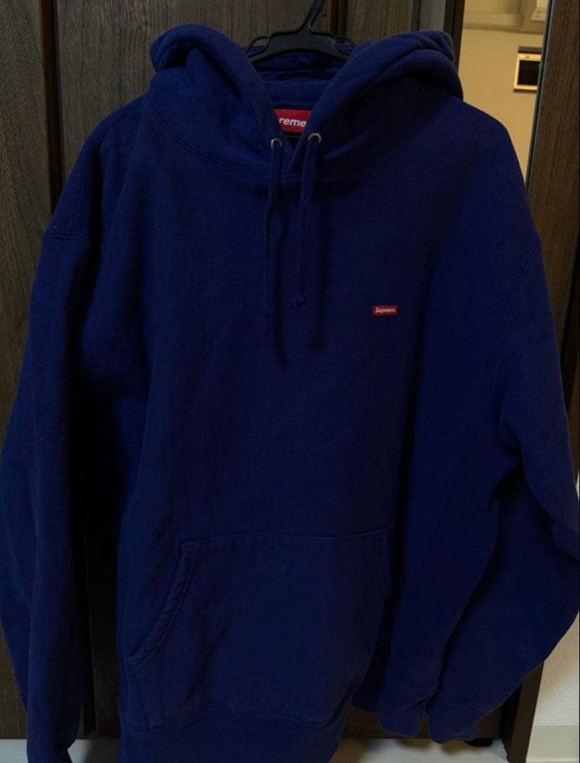 Supreme ネイビー フーディ