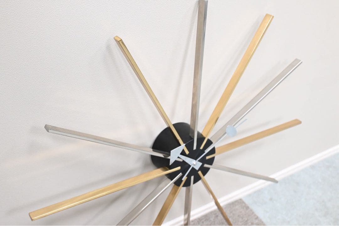 【極美品】 Vitra ヴィトラ スタークロック ジョージ・ネルソン