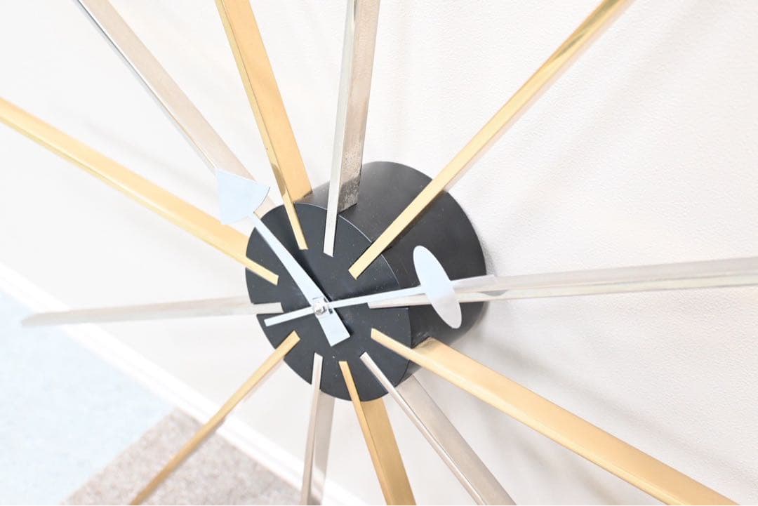 【極美品】 Vitra ヴィトラ スタークロック ジョージ・ネルソン