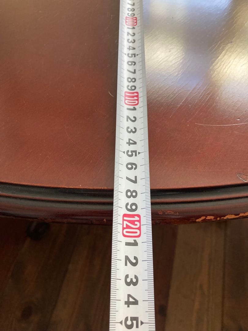 アンティーク　ラウンド　ダイニング　テーブル　イギリス　マホガニー