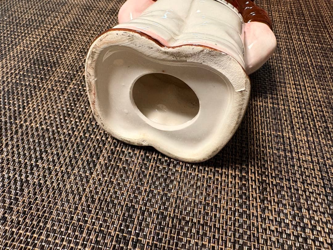 昭和レトロ　じゃりン子チエ　テツ　貯金箱　陶器