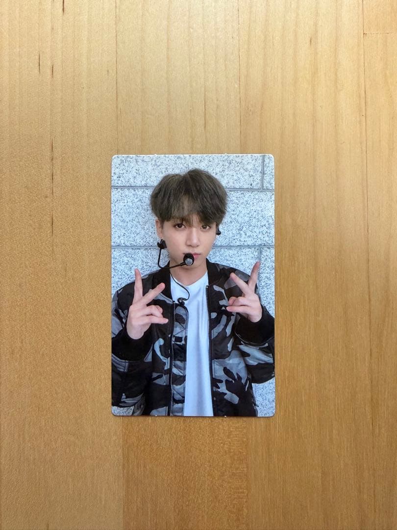 BTS Memories2017 JUNGKOOK 公式トレカ(美品)