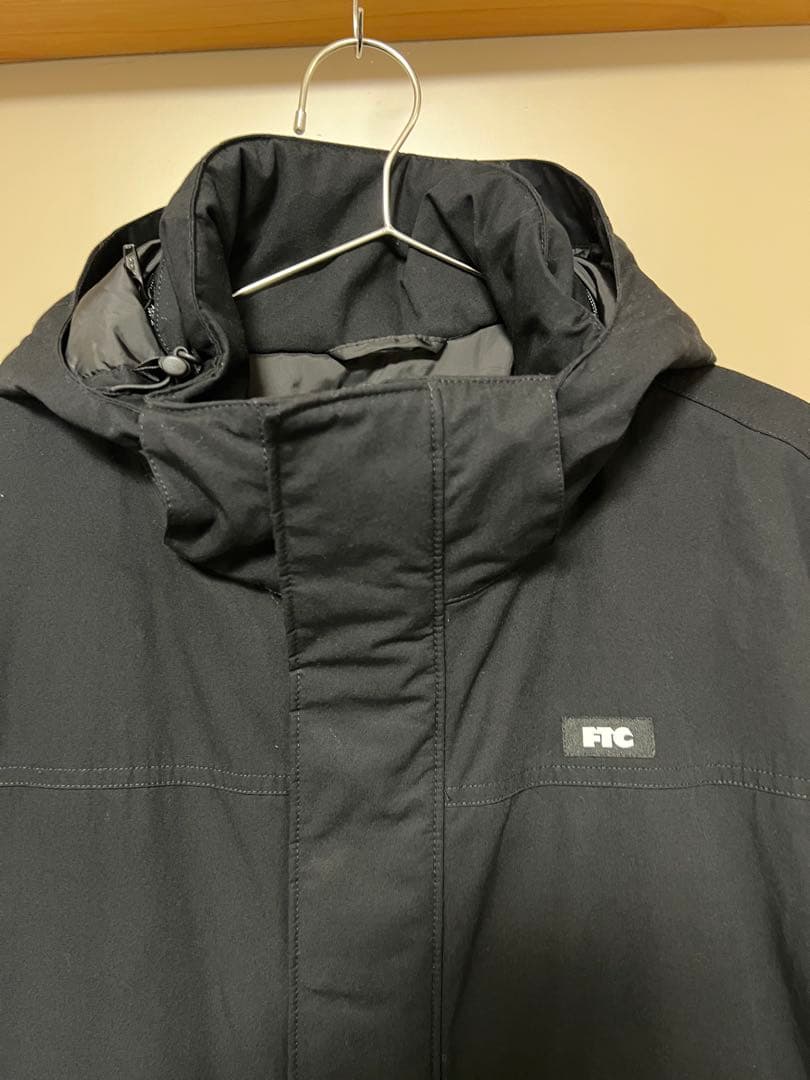 最終値下げ　美品　FTC ブラック マウンテンパーカー