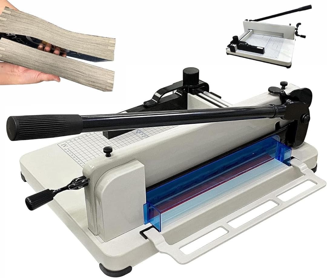 【大型裁断機】A4サイズ ペーパーカッター 業務用 グリッド付 安全ロック