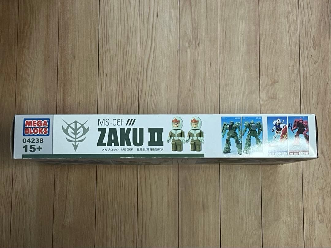 【希少・絶版】メガブロック MS-06F ザクII 機動戦士ガンダム　プラモデル