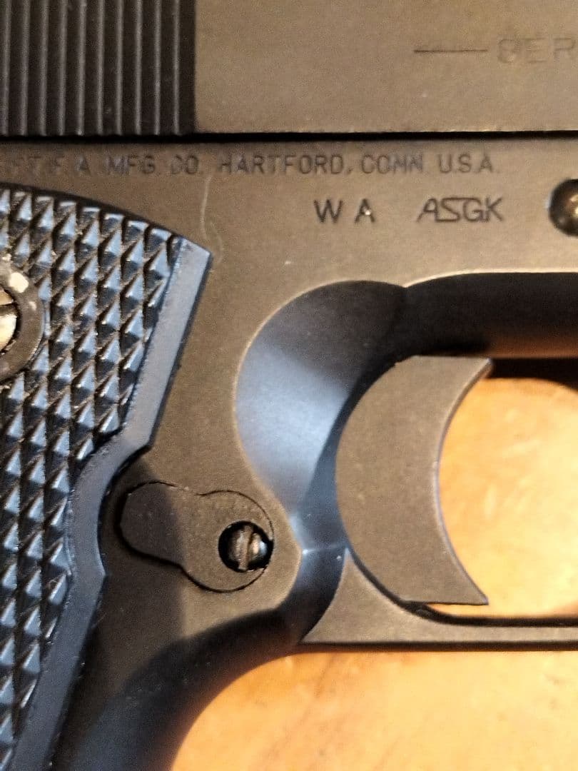 エアガン　ウエスタンアームズ　コルト ハイスペックVer.3　M1991 A-1