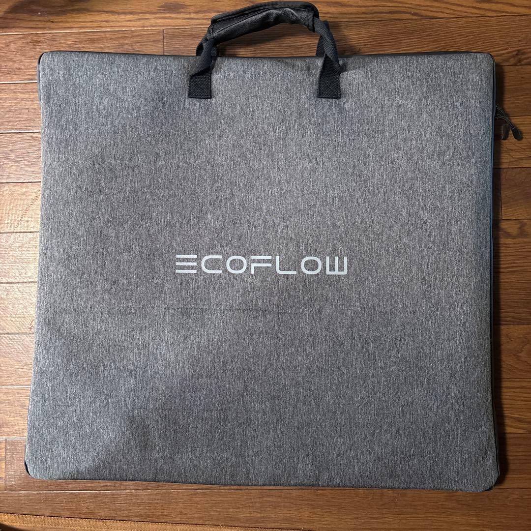ECOFLOW 160W ポータブルソーラーパネル　1回使用のみ　美品　2025