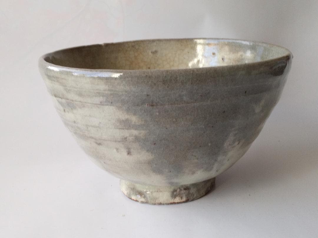 延寿窯 佐藤友宣 作 古萩 茶碗 坂部萬古 茶道具 茶器 抹茶碗 新品 未使用