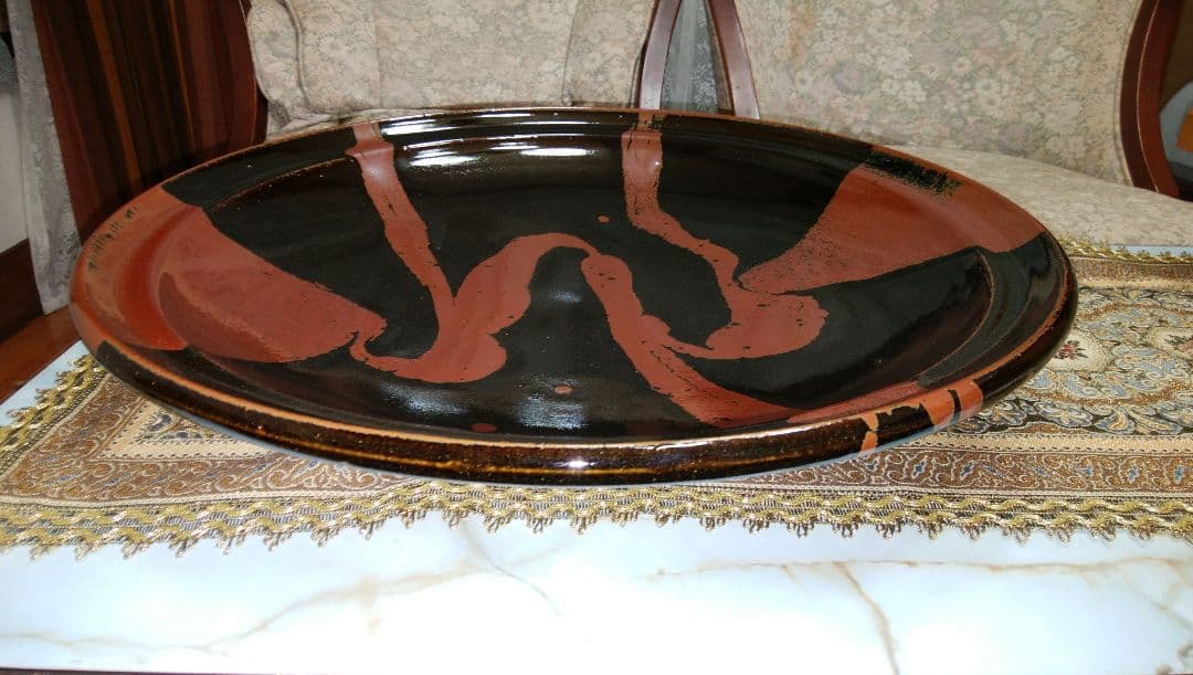 大皿　濱田庄司